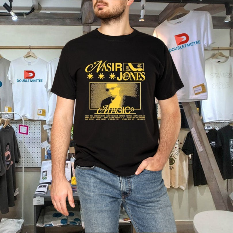 Official Nas Jones Magic 3 Album Tracklist Shirts