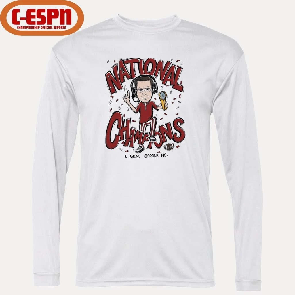Official National Champions Curt Cignetti I Win, Google Me T-Shirt