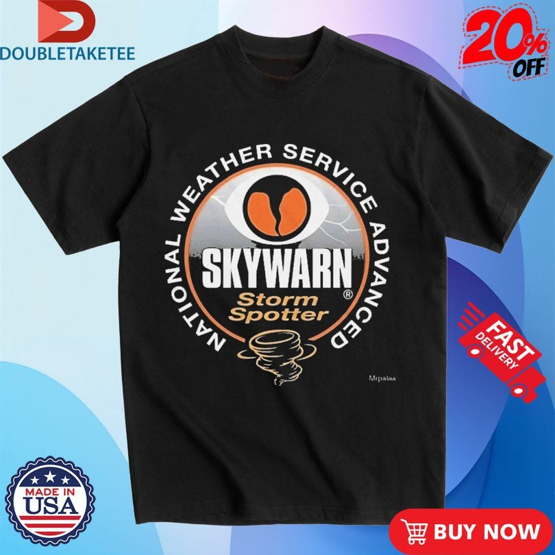 Official National Weather Service Advanced Skywarn Storm Spotter Eye Shirts