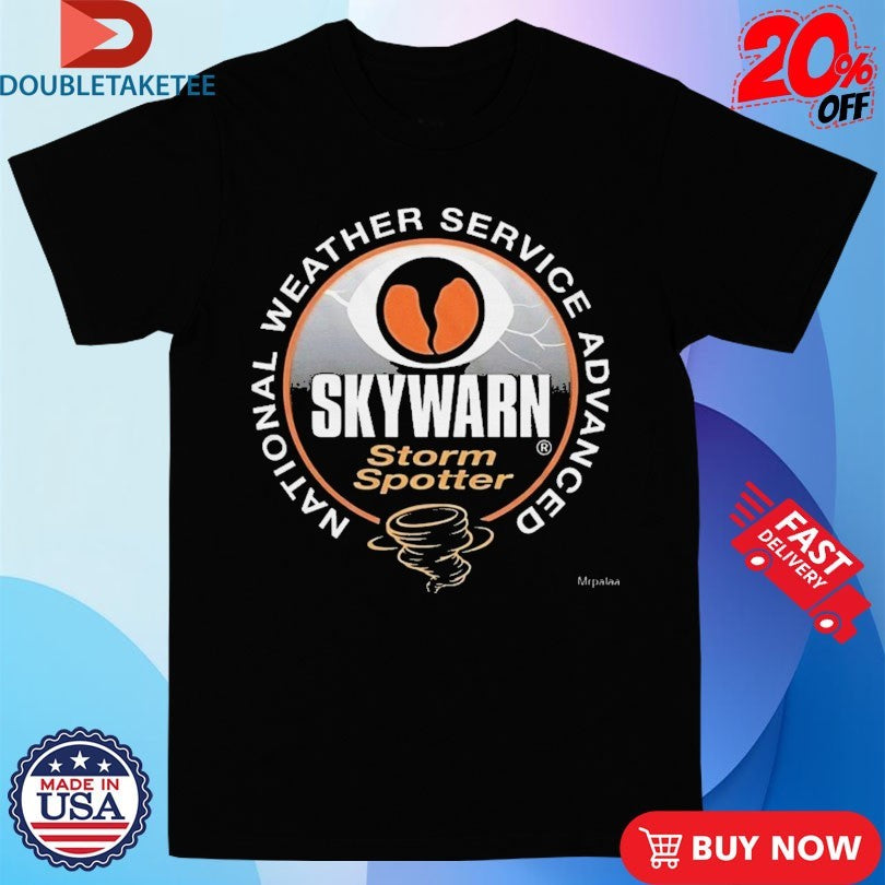 Official National Weather Service Advanced Skywarn Storm Spotter Eye Shirts