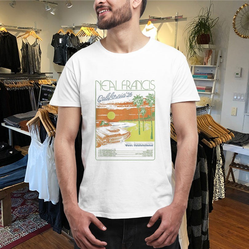 Official Neal Francis California 2026 Run Dates Shirts