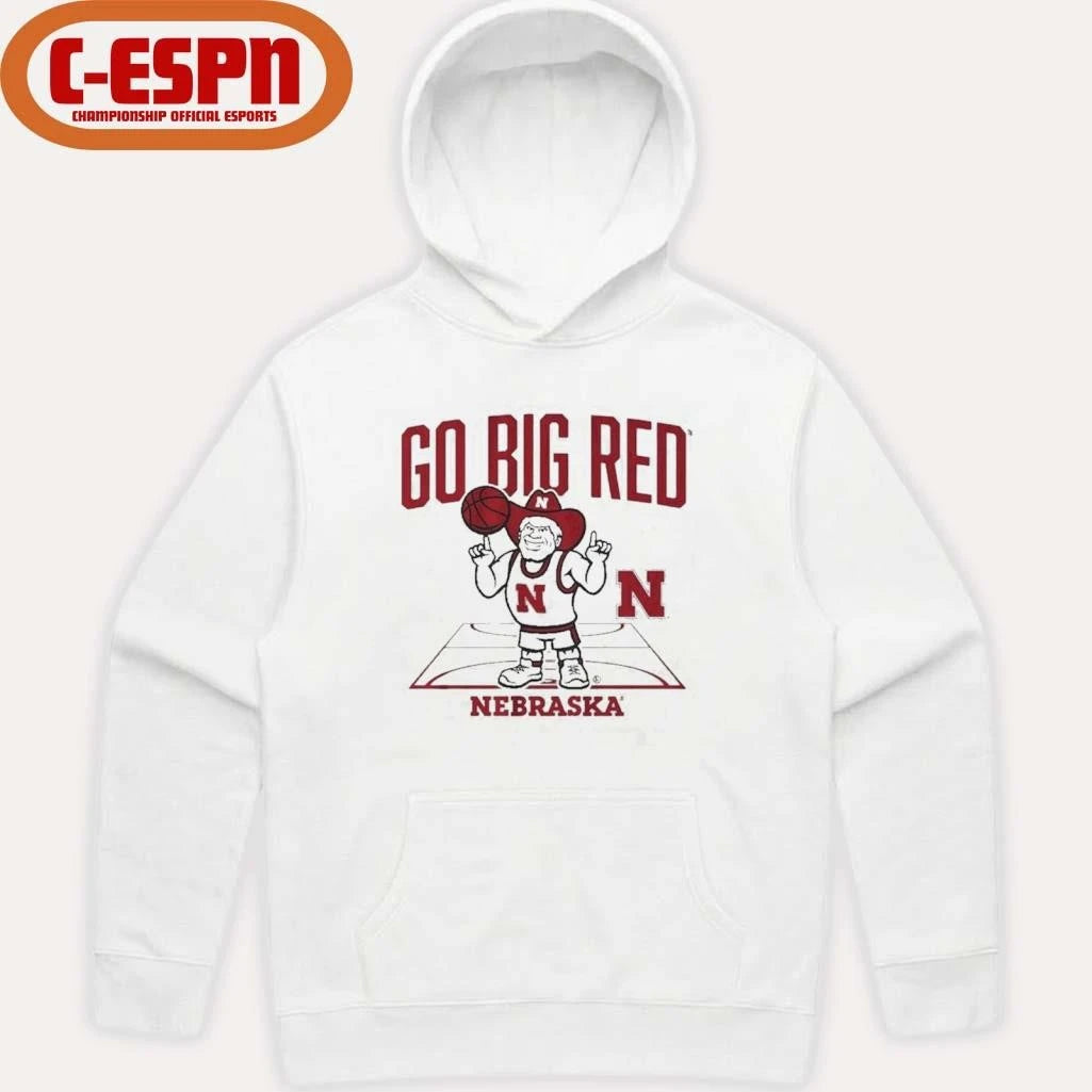 Official Nebraska Basketball Herbie Mascot Shirt