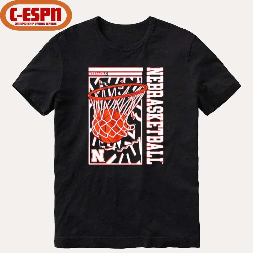 Official Nebraska Basketball Nebrasketball T-Shirt