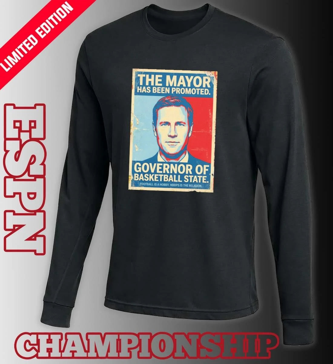 Official Nebraska Basketball The Mayor Hoiberg For Governor Shirt