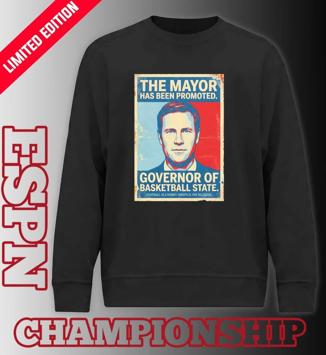 Official Nebraska Basketball The Mayor Hoiberg For Governor Shirt