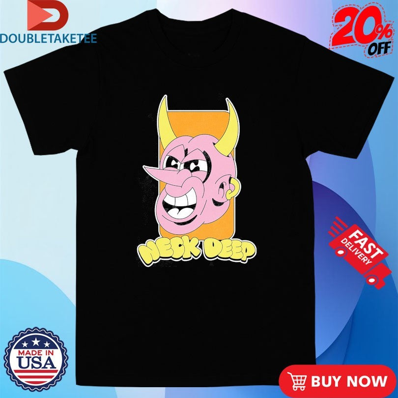 Official Neck Deep Devil Head Shirts