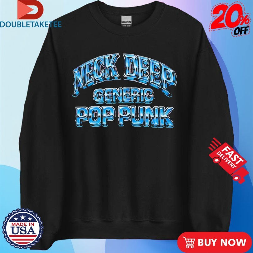 Official Neck Deep Generic Pop Punk T-shirts