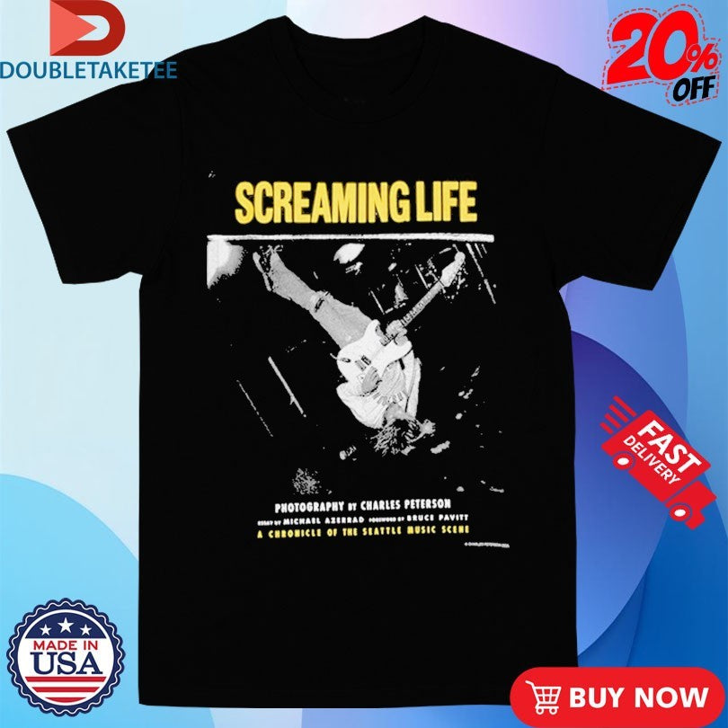Official Neighborhood X Charles Peterson Screaming Life Shirts