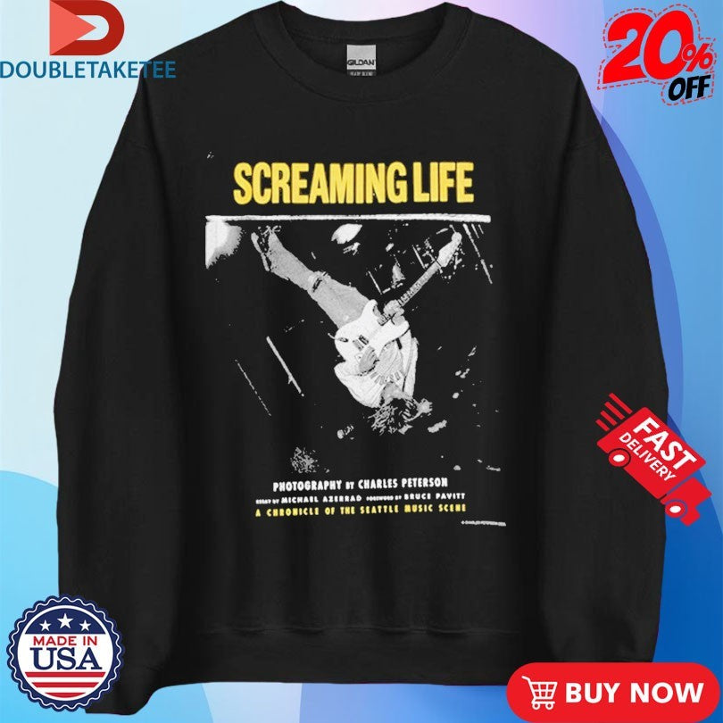 Official Neighborhood X Charles Peterson Screaming Life Shirts