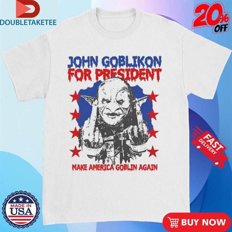 Official Nekrogoblikon John Goblikon For President Make America Goblin Again Fuck You Shirts