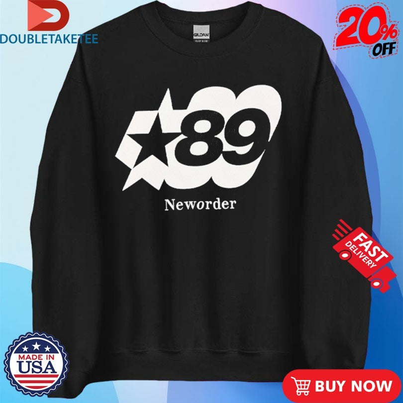Official New Order 89 Star Shirts