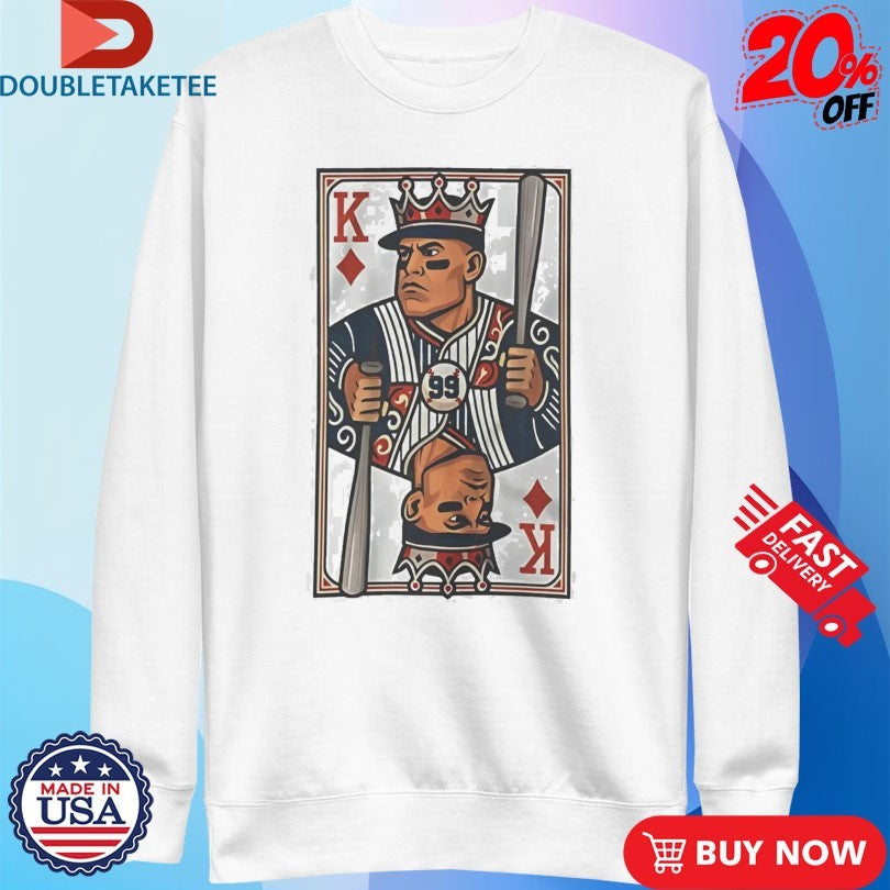 Official New York Yankees Aaron Judge King Cards Shirts