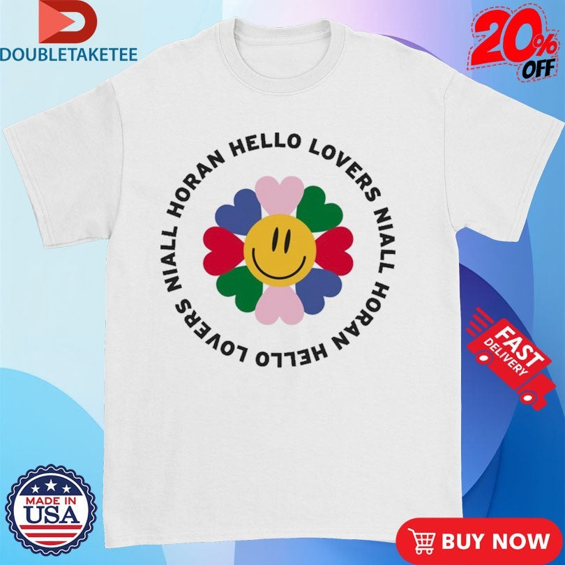 Official Niall Horan Hello Lovers Flower Hearts Shirts