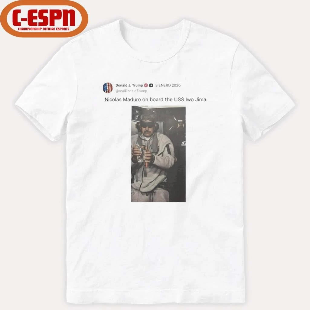 Official Nicolas Maduro Arrested Meme Photo T-Shirt