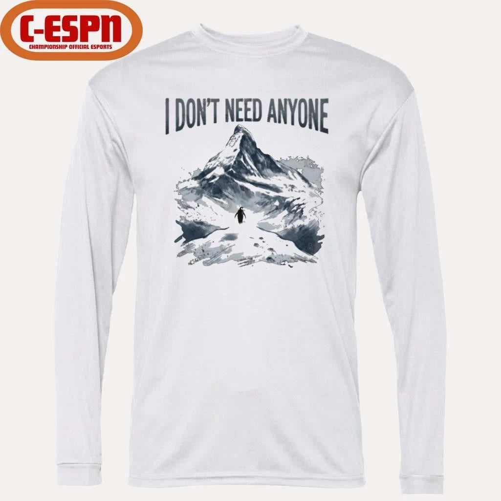 Official Nihilist Penguin I Don’t Need Anyone Shirt