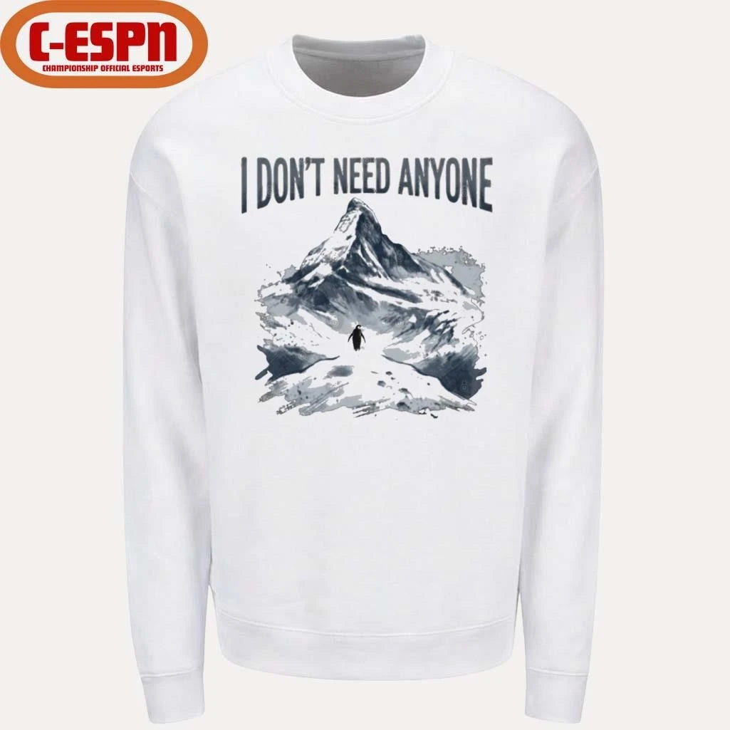 Official Nihilist Penguin I Don’t Need Anyone Shirt
