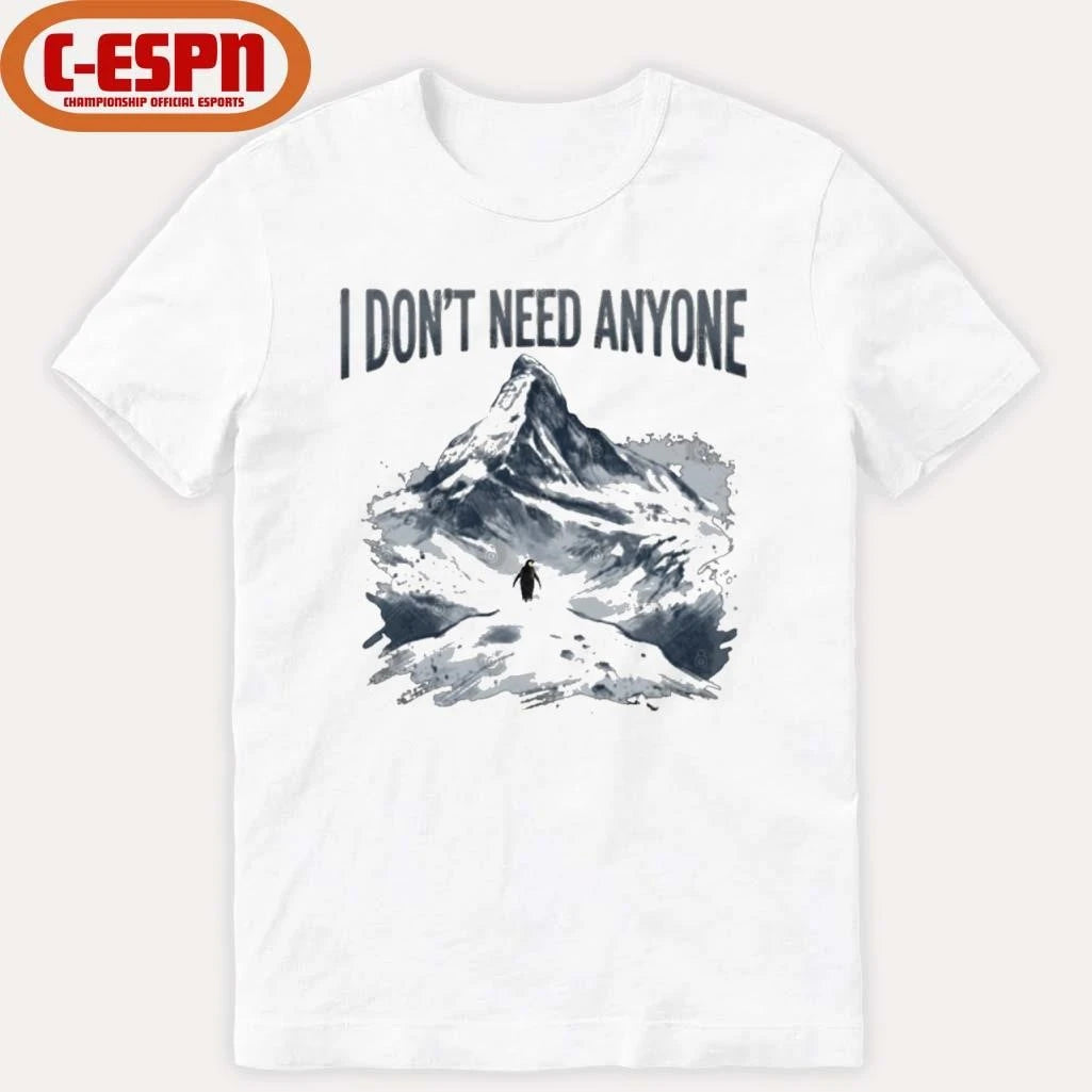 Official Nihilist Penguin I Don’t Need Anyone Shirt