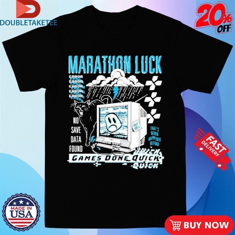 Official Nina Matsumoto Games Done Quick Marathon Luck Shirts