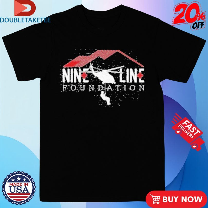 Official Nine Line Foundation Logo Shirts