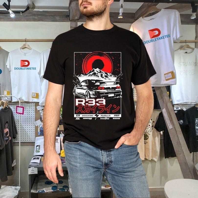 Official Nissan Skyline R33 Mountain Shirts