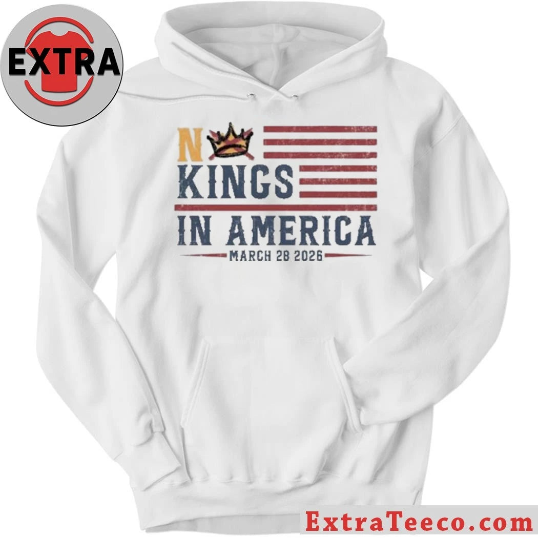 Official No Kings in America March 28 2026 Shirt