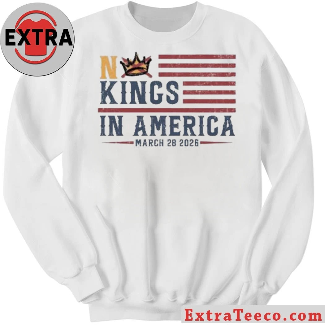 Official No Kings in America March 28 2026 Shirt