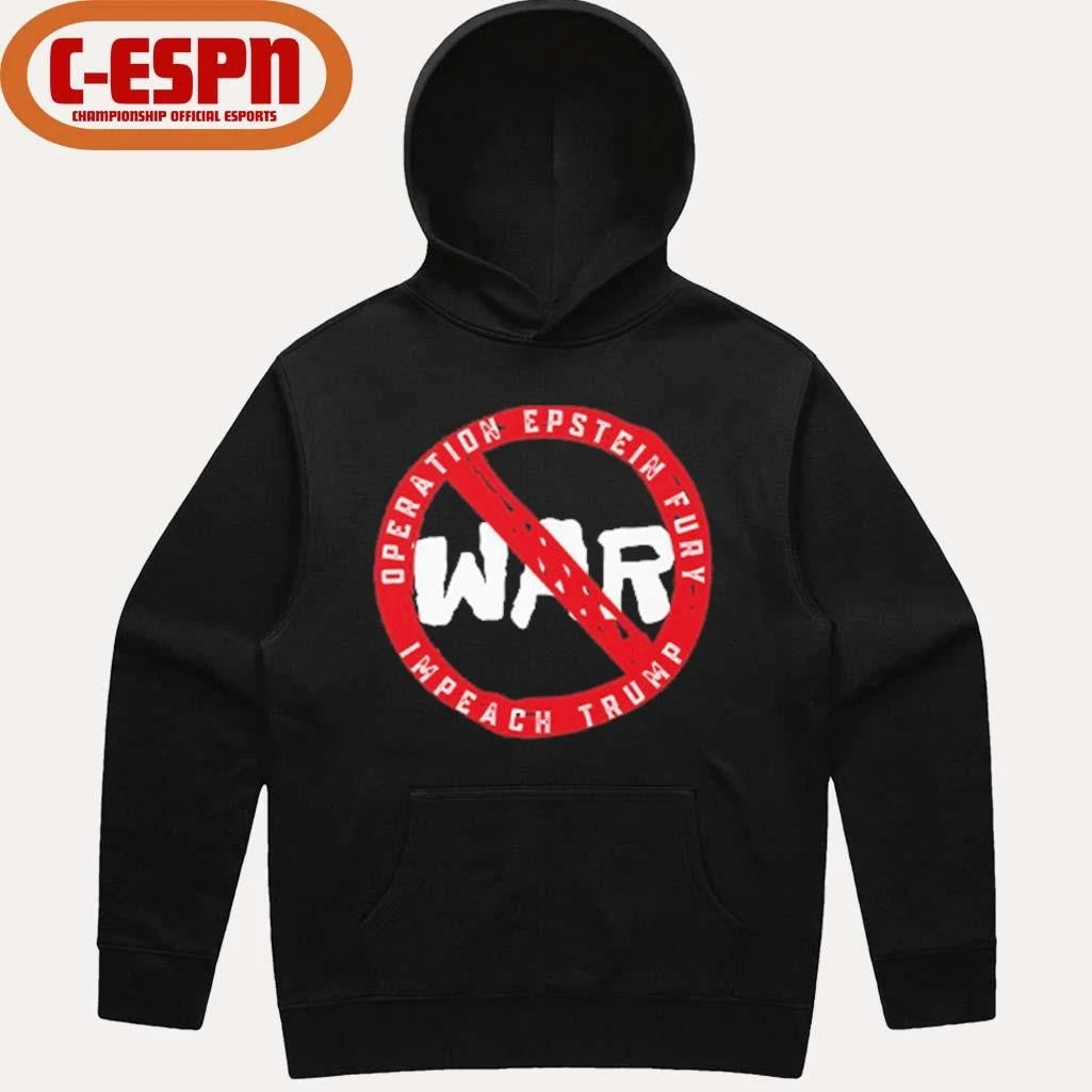 Official No War Operation Epstein Furry Impeach Trump T-Shirt