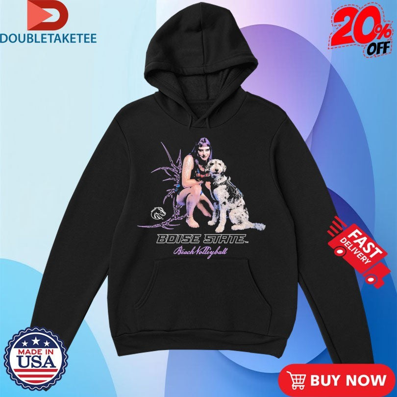 Official Nora Hayd And Dog Boise State Beach Volleyball Shirts