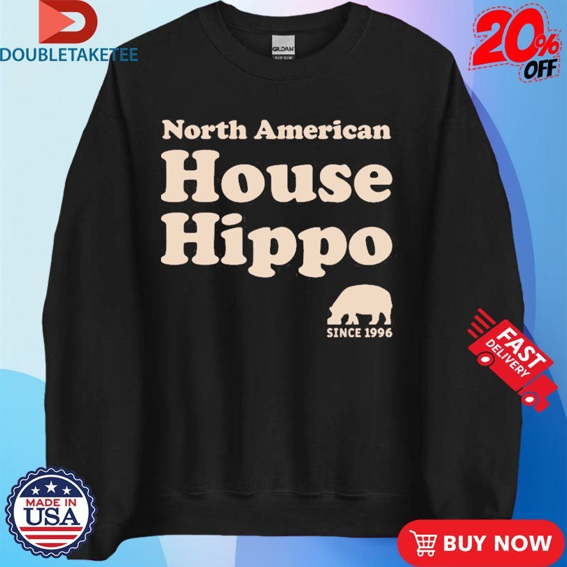 Official North American House Hippo Est 1996 Shirts