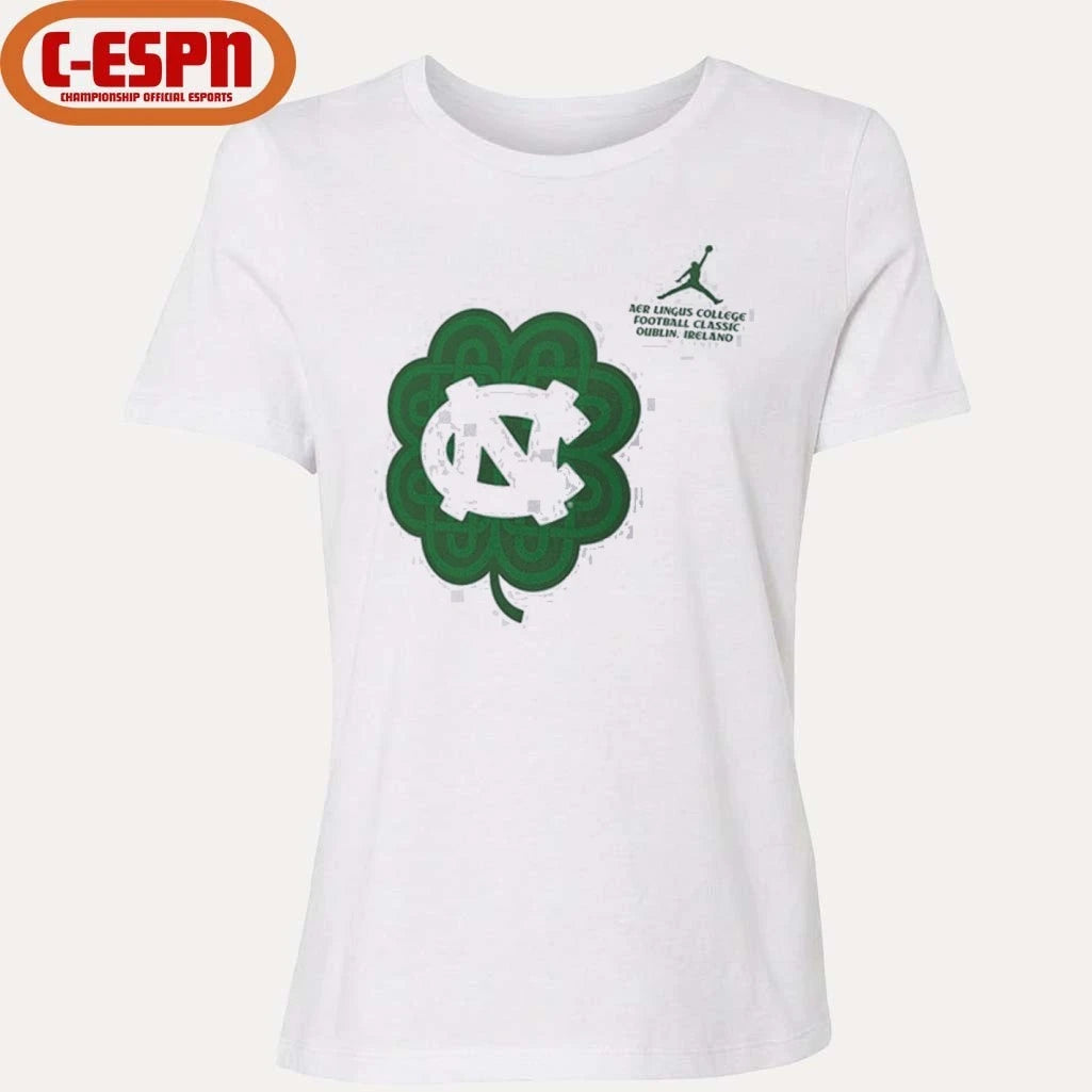 Official North Carolina Tar Heels Aer Lingus Football Core Shirt