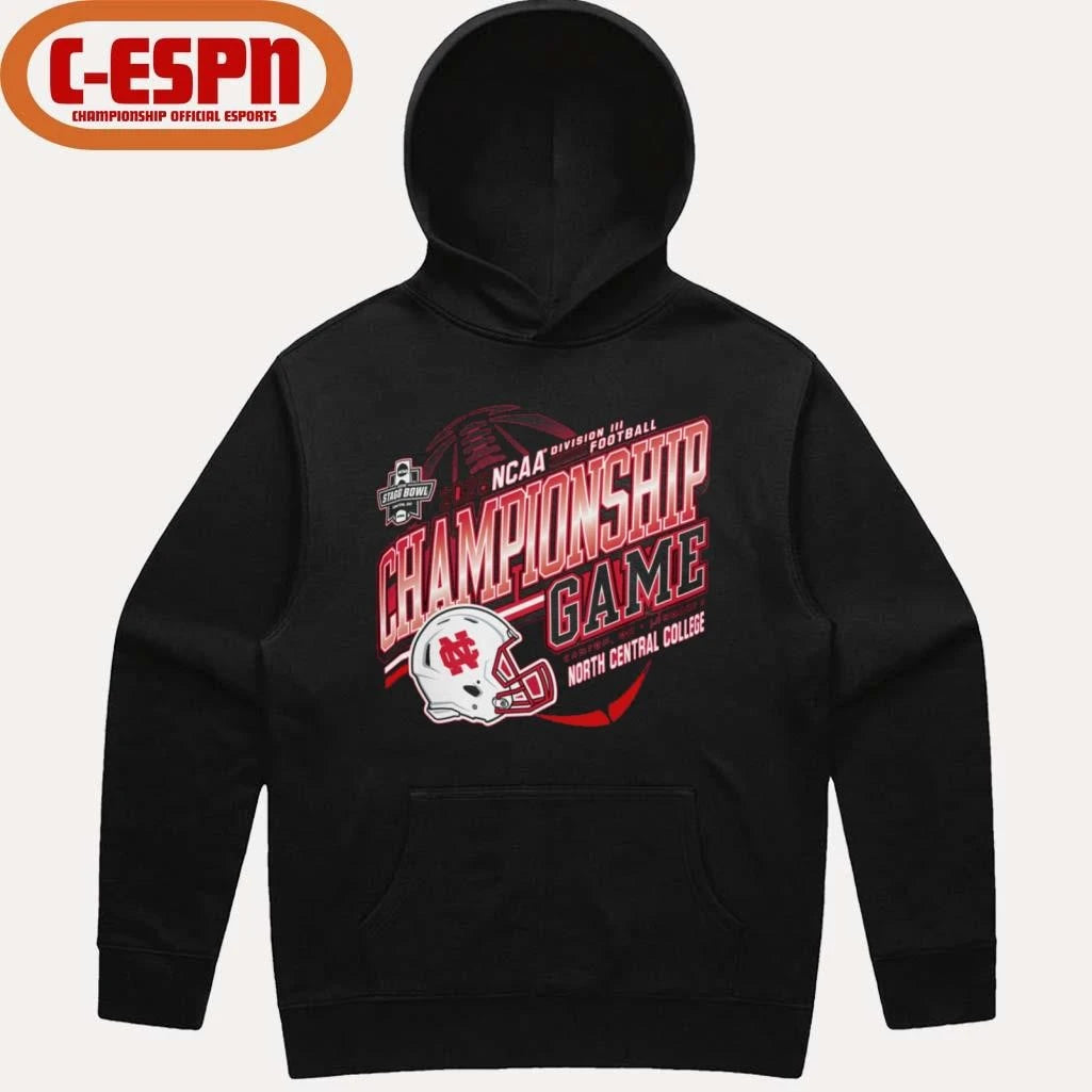 Official North Central College Football 2026 NCAA Division III Championship Bound Shirt