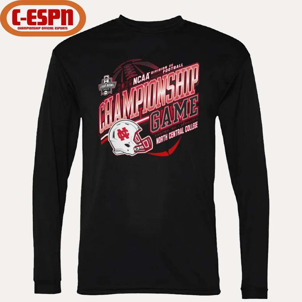 Official North Central College Football 2026 NCAA Division III Championship Bound Shirt