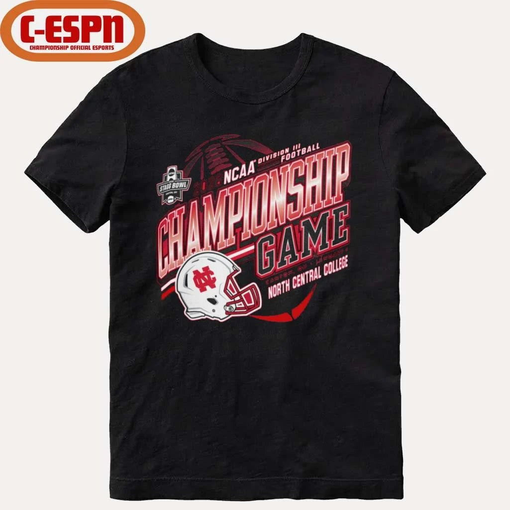 Official North Central College Football 2026 NCAA Division III Championship Bound Shirt