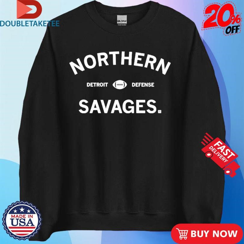 Official Northern Savages Detroit Defense Shirts