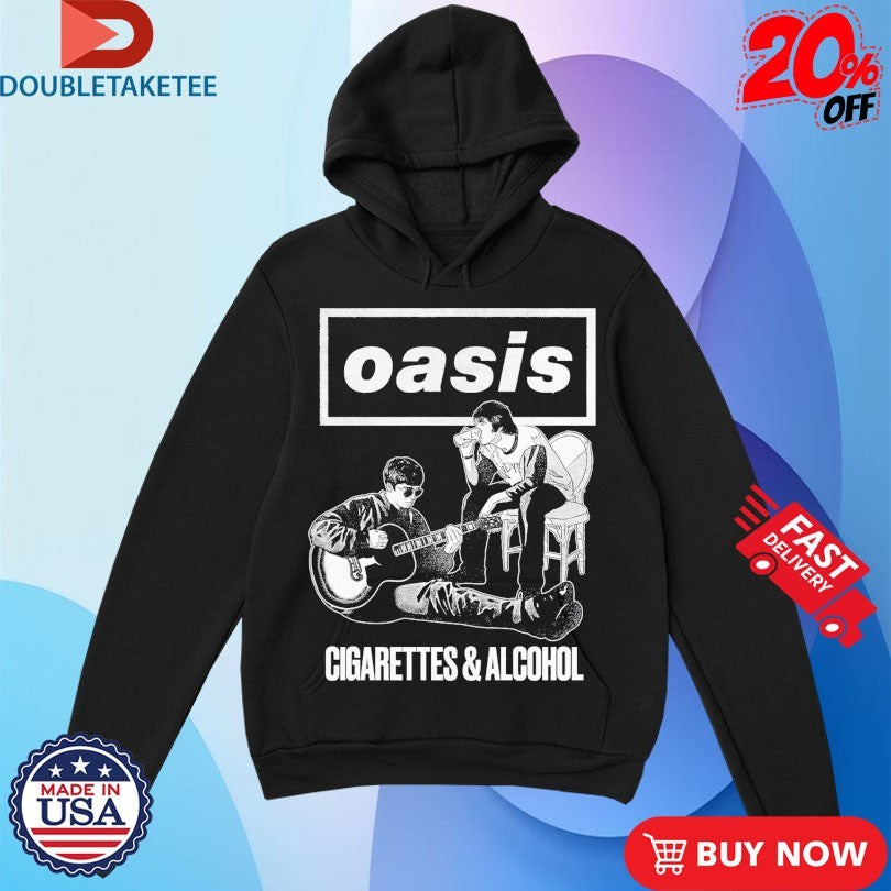 Official Oasis Cigarettes &amp; Alcohol Chair Shirts