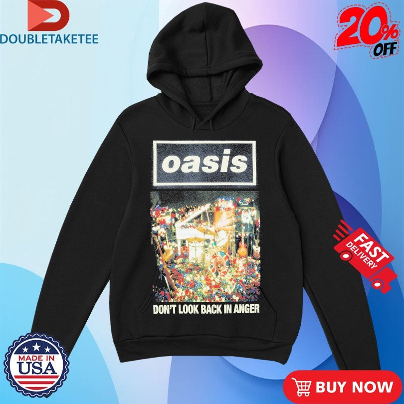 Official Oasis Live 2025 Don’t Look Back In Anger Shirts