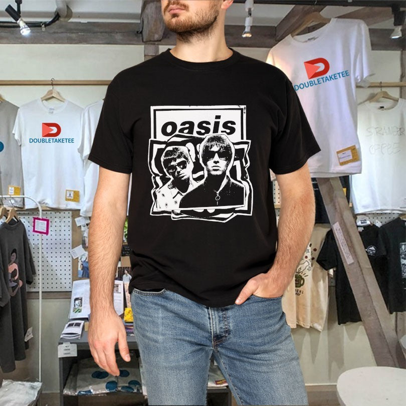 Official Oasis Live Cut Out Photo Tour 2025 Shirts