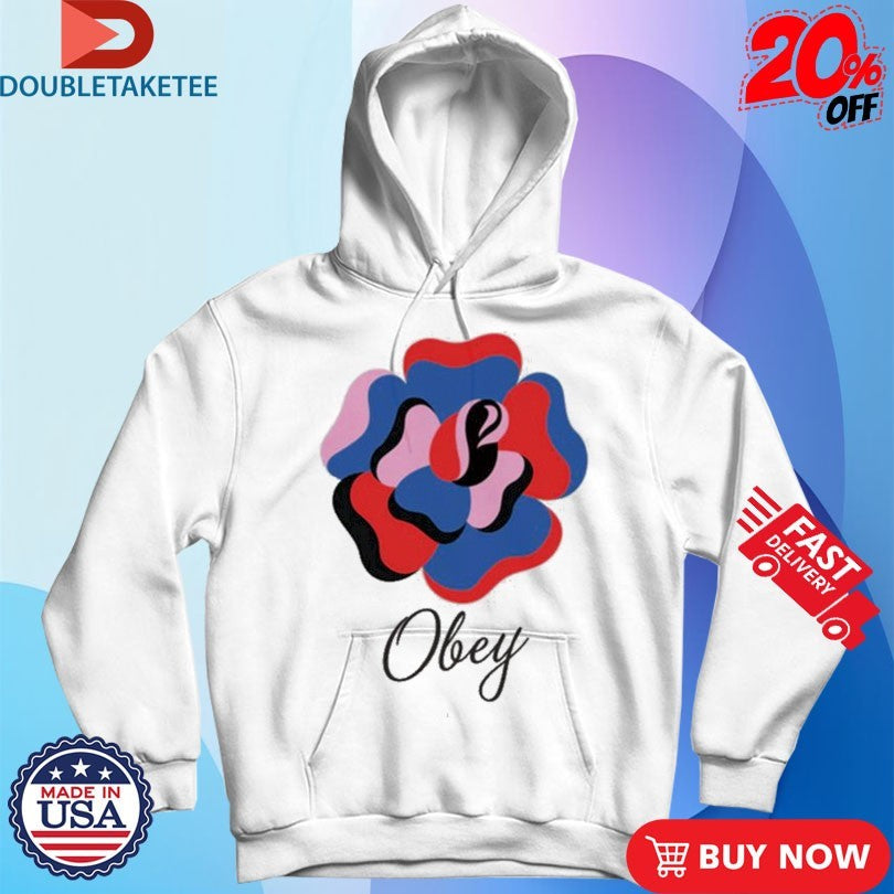 Official Obey Paper Rose Shirts