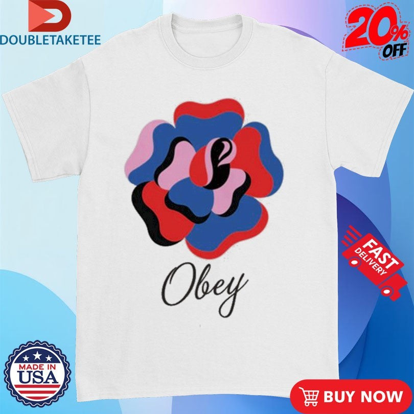 Official Obey Paper Rose Shirts