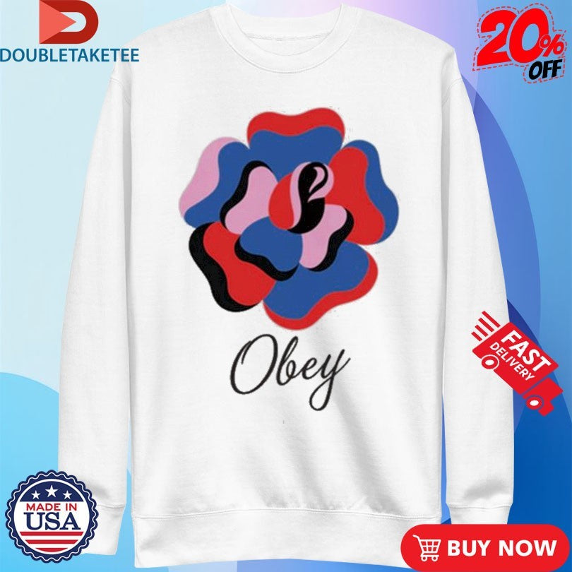 Official Obey Paper Rose Shirts