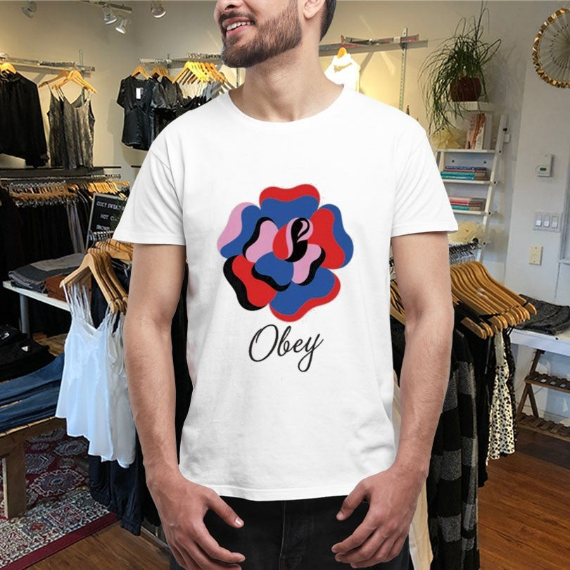 Official Obey Paper Rose Shirts