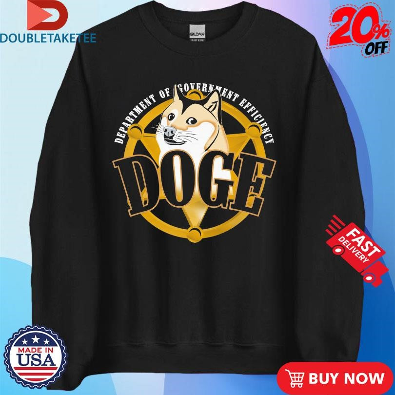 Official Official Doge Department Of Government Efficiency Shirts