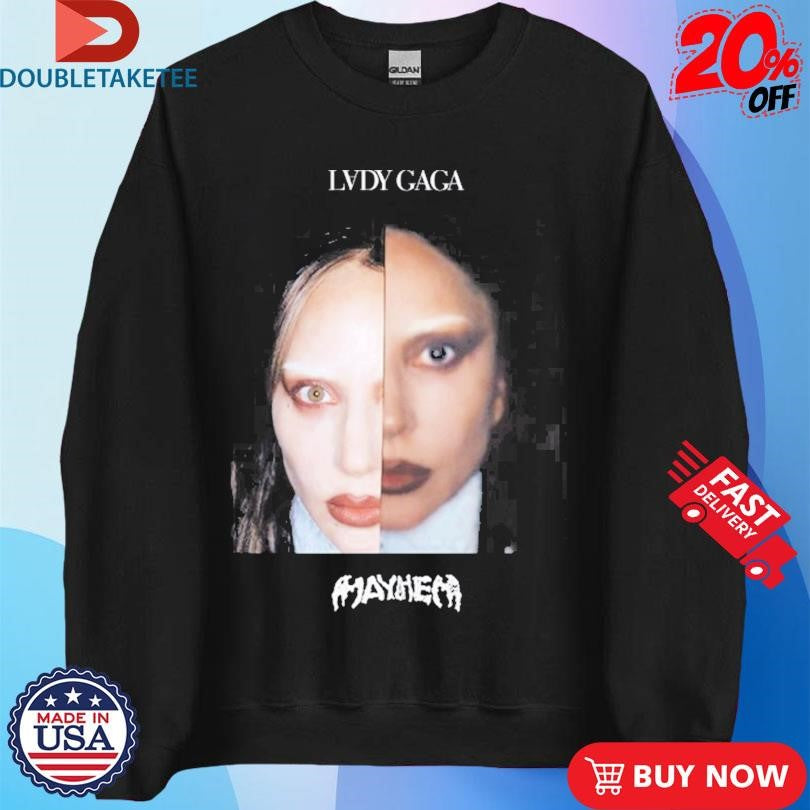 Official Official Lady Gaga Mayhem Dual Photo Shirts