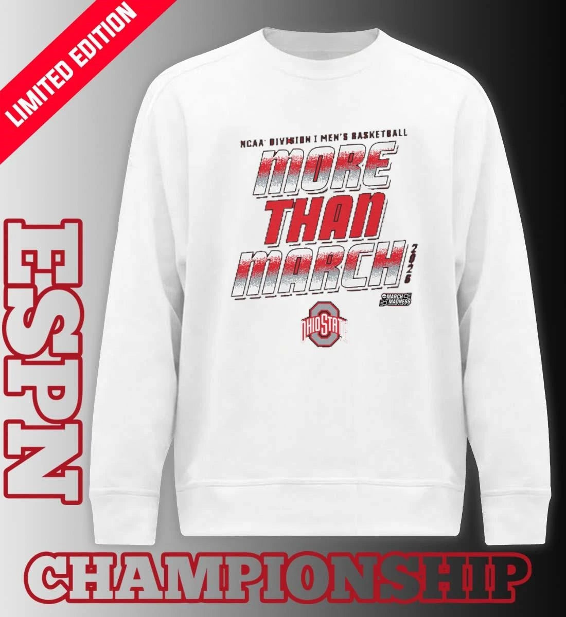 Official Ohio State Men’s Basketball More Than March 2026 Shirt