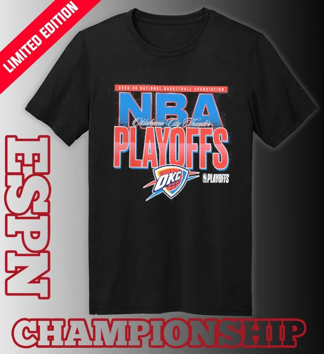 Official Oklahoma City Thunder 2026 NBA Playoffs T-Shirt