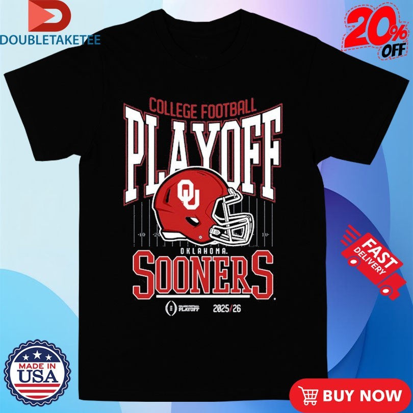 Official Oklahoma Sooners 2025-26 College Football Playoff Shirts