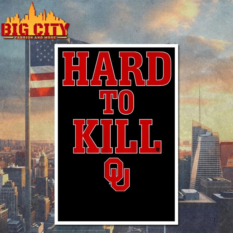 Official Oklahoma Sooners hard to kill shirt