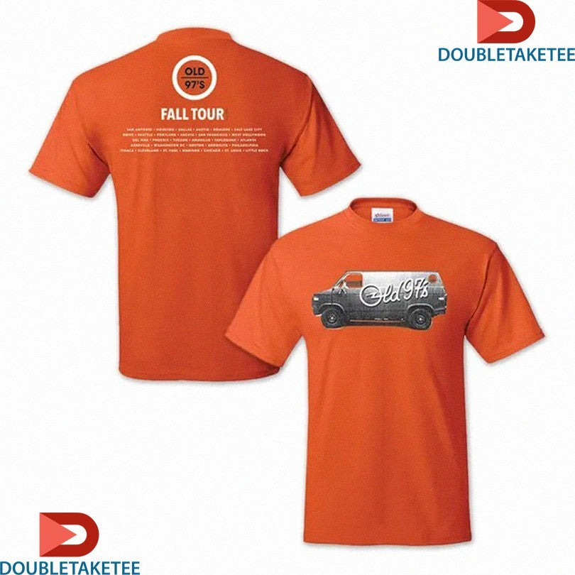 Official Old 97’s 2015 Fall Tour Shirts