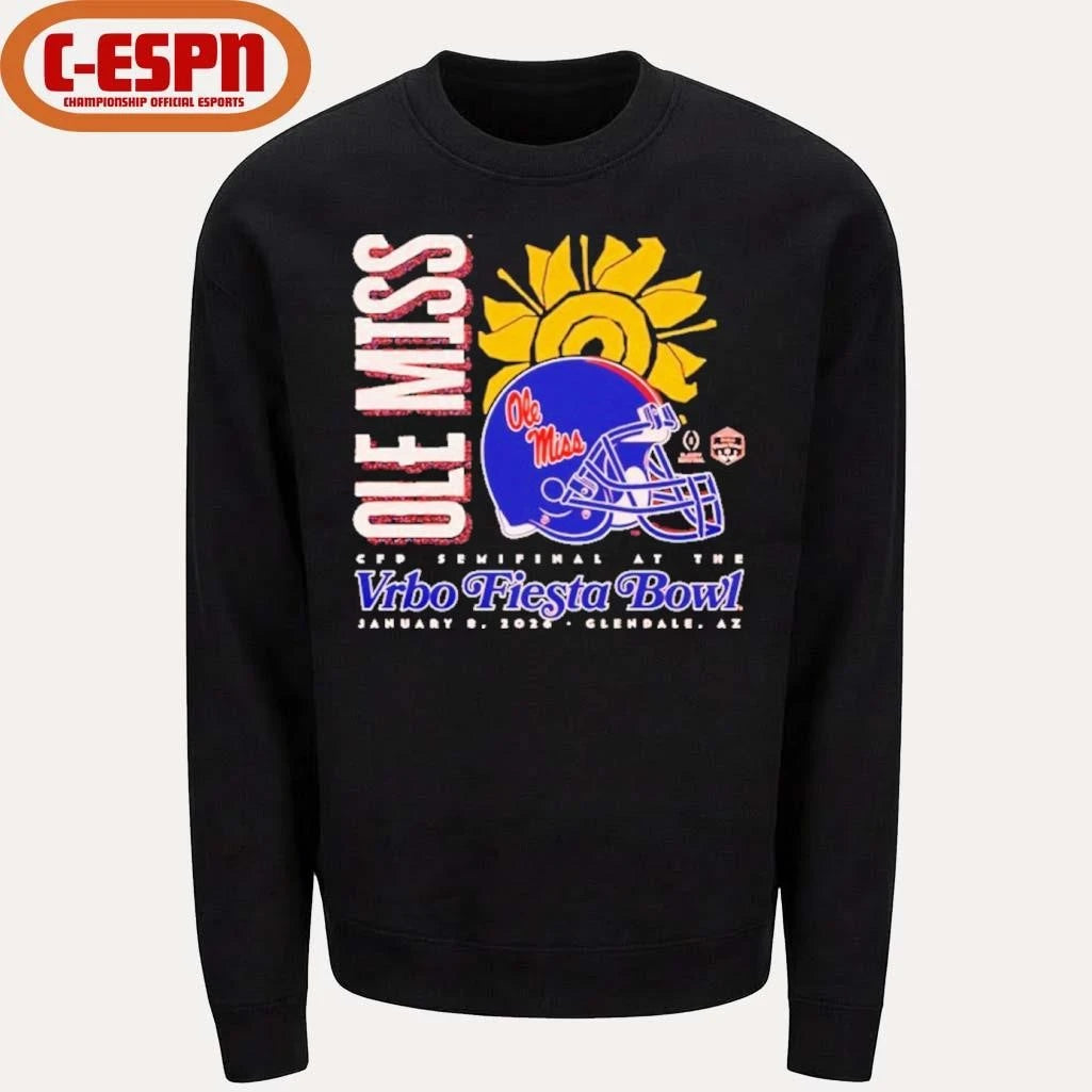Official Ole Miss 2026 Fiesta Bowl shirt