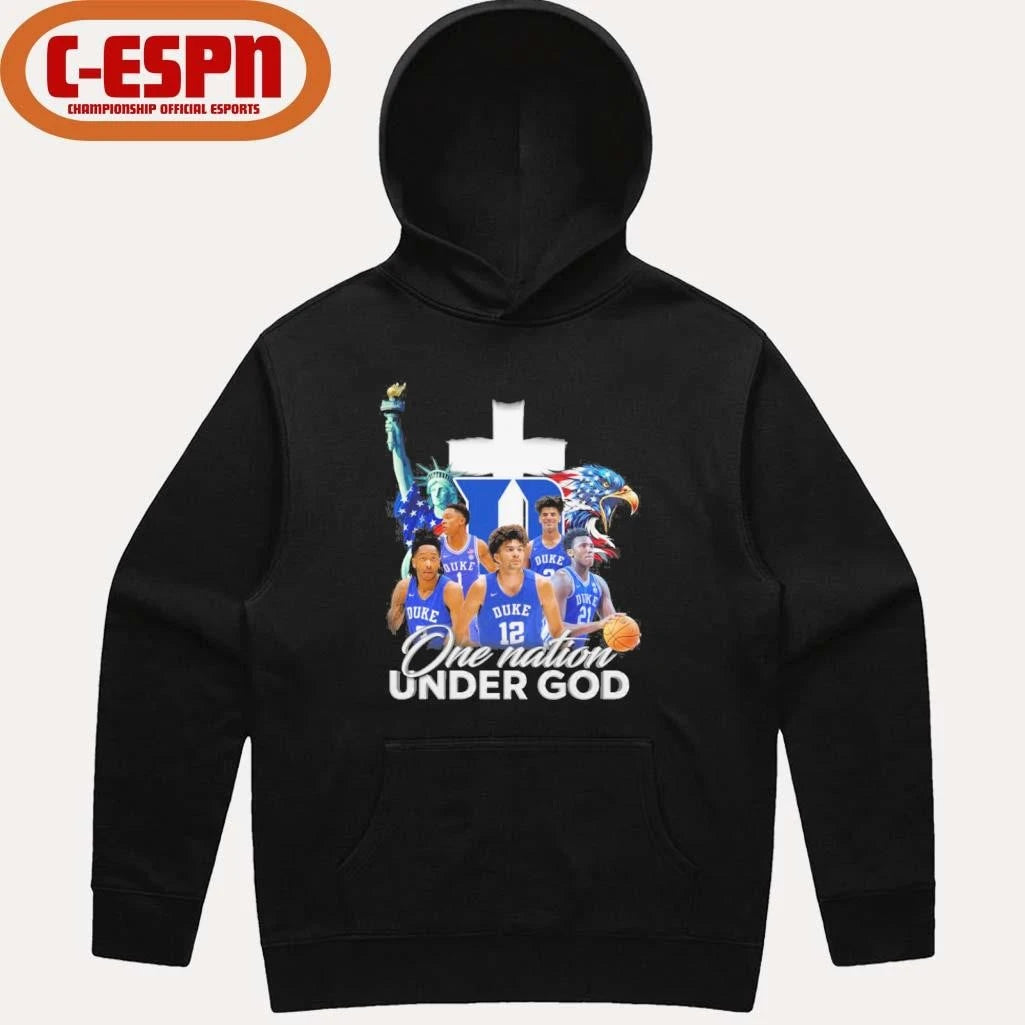Official One Nation Under God Duke Men’s Basketball Shirt
